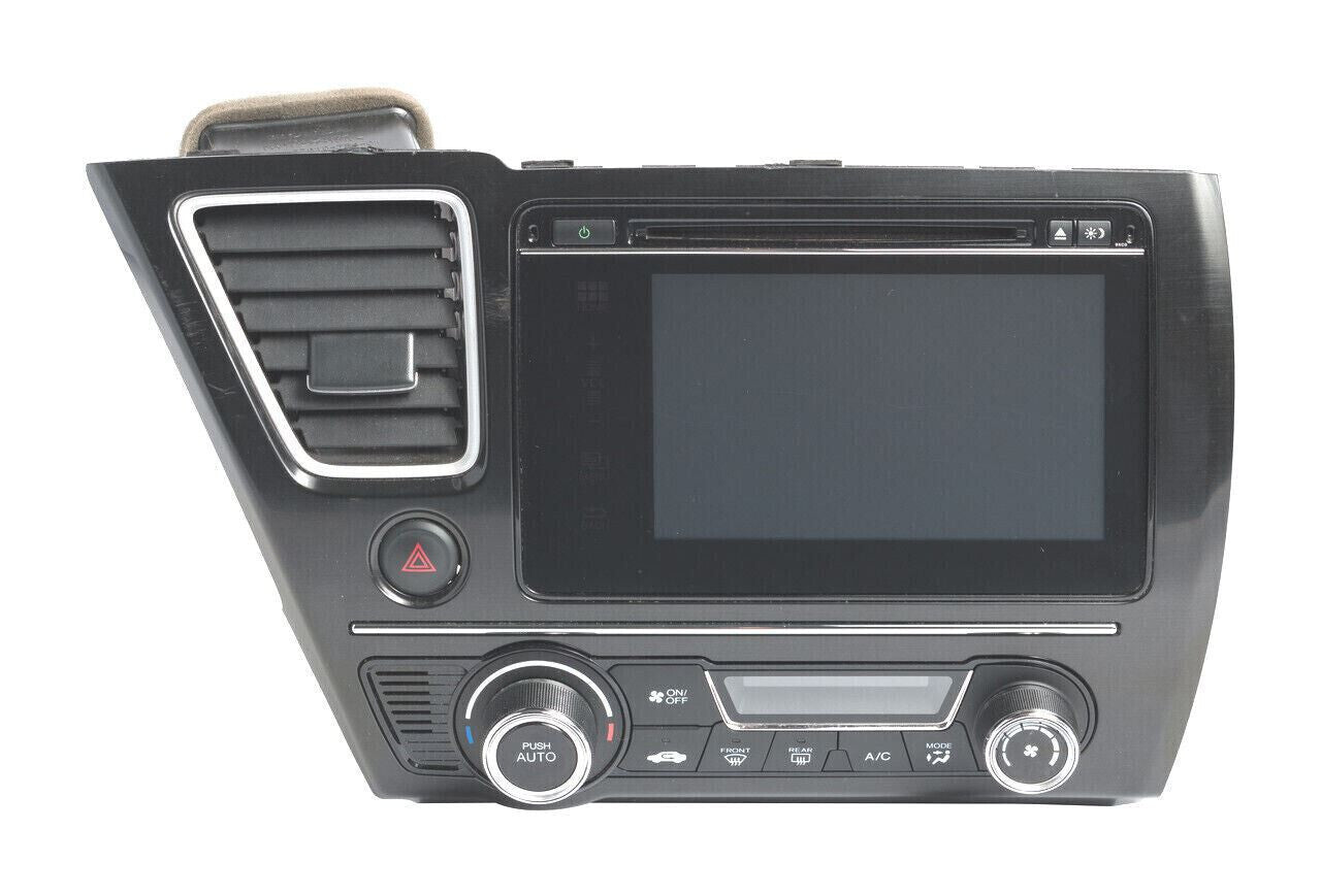 14 15 Honda Civic Radio Stereo Cd Player Touch Screen 39100-TR6-A52-M1 + CODE