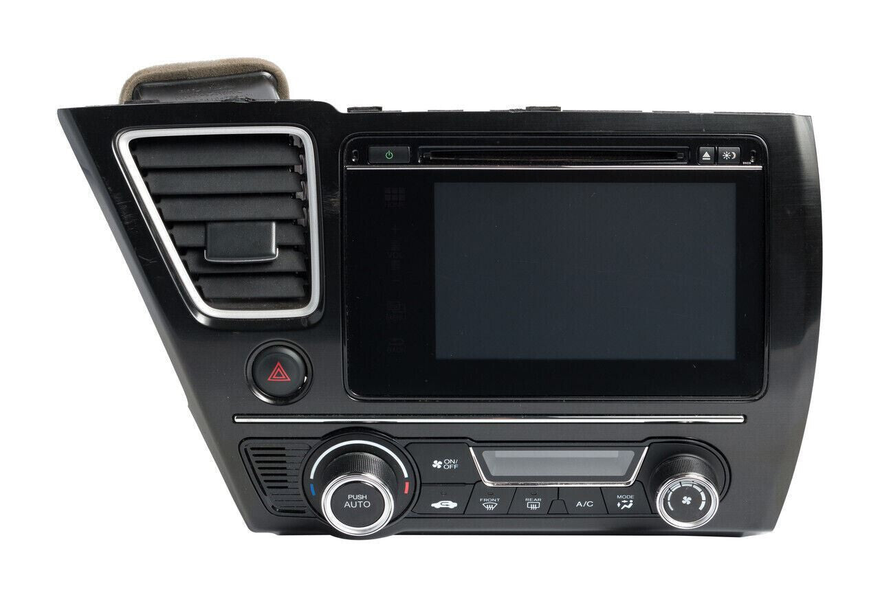 14 15 Honda Civic Radio Navigation  Cd Player Touch Screen 39100-TR6-A52-M1
