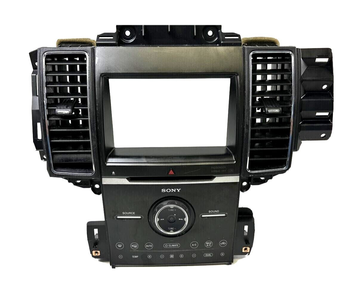 2014 2015 2016 2017 Ford Taurus Sony Radio Dash Bezel Climate Control  Vents