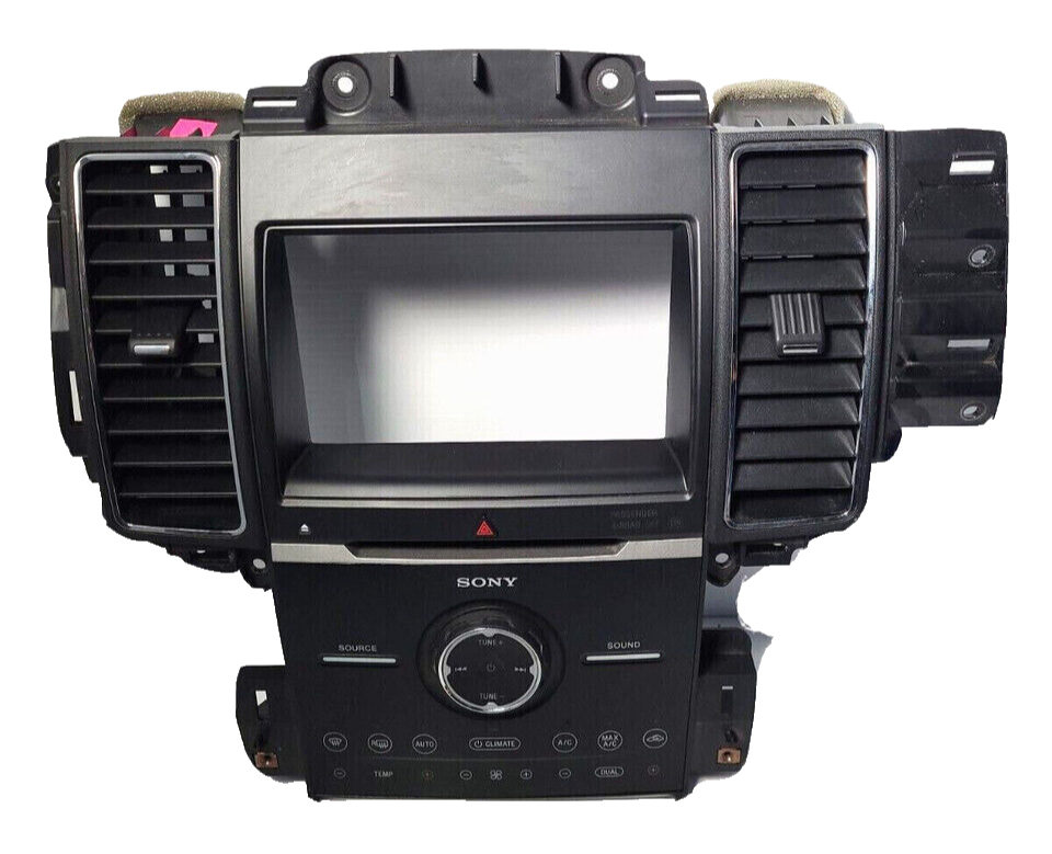 2014 2015 2016 2017 Ford Taurus Sony Radio Dash Bezel Climate Control  Vents