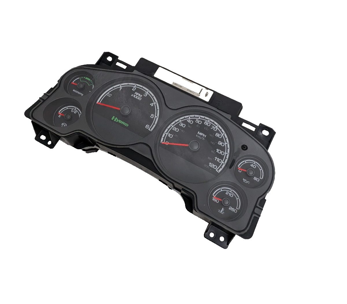 07-13 Sierra Silverado Tahoe Suburban Hybrid Speedometer Instrument Cluster OEM