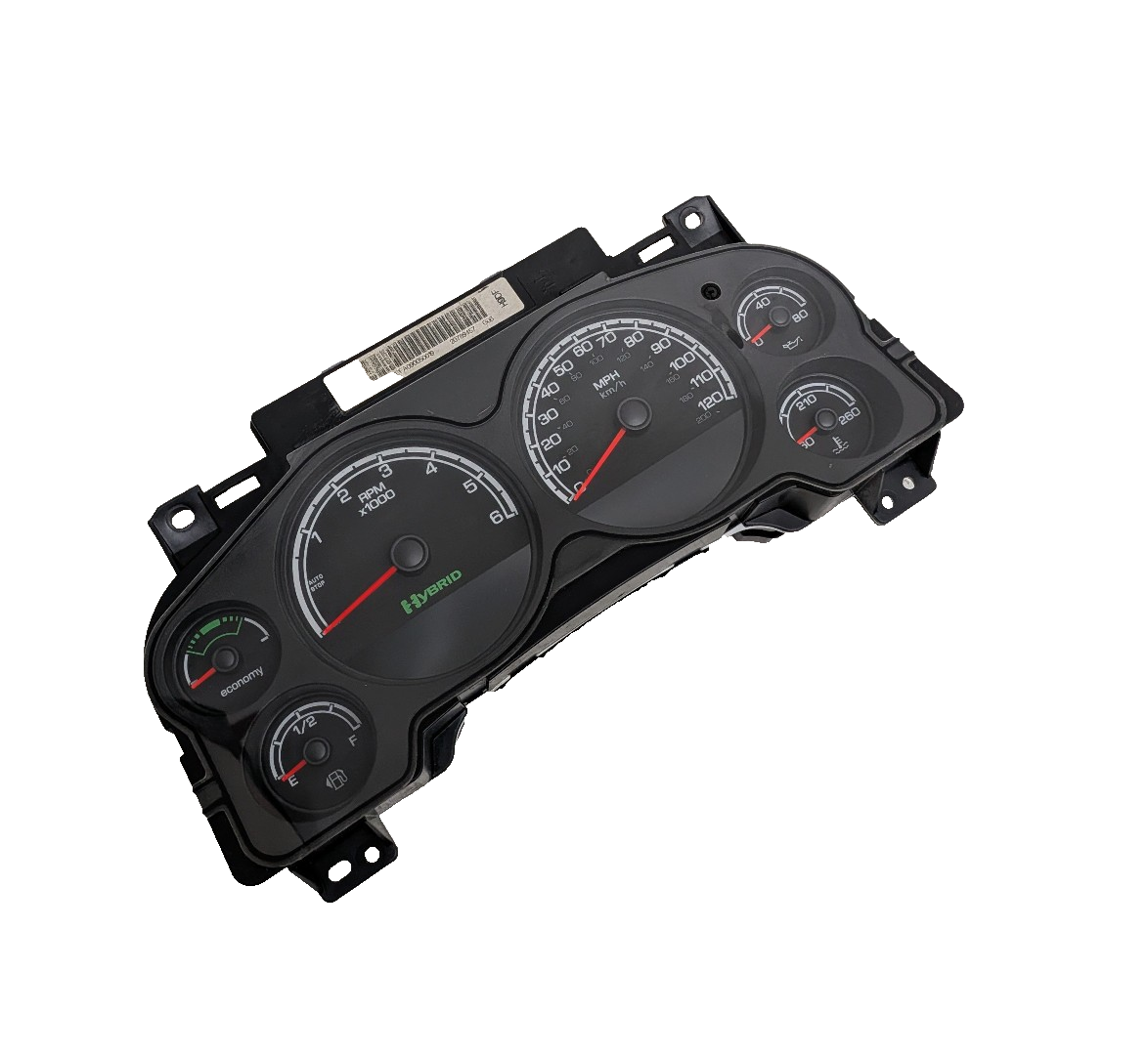 07-13 Sierra Silverado Tahoe Suburban Hybrid Speedometer Instrument Cluster OEM