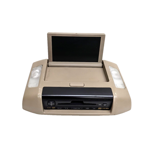 2008-2014 Toyota Sequoia Overhead Console DVD Player Monitor Gray 86680-34021-B