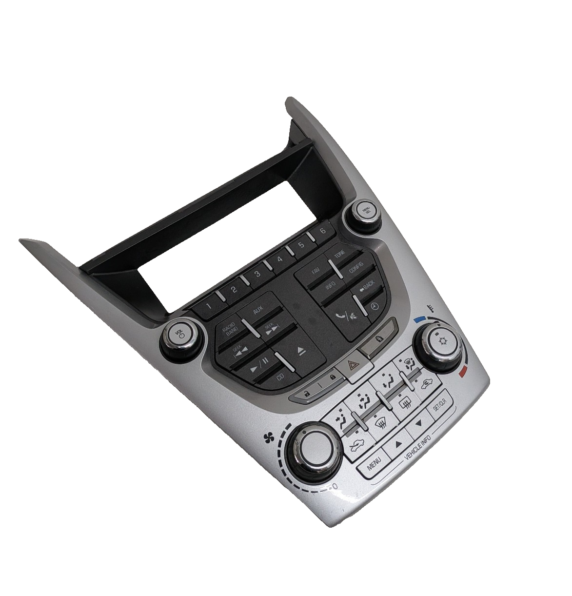 2010-2012 Chevy Equinox GMC Terrain Radio Climate Control Bezel OEM 20920042