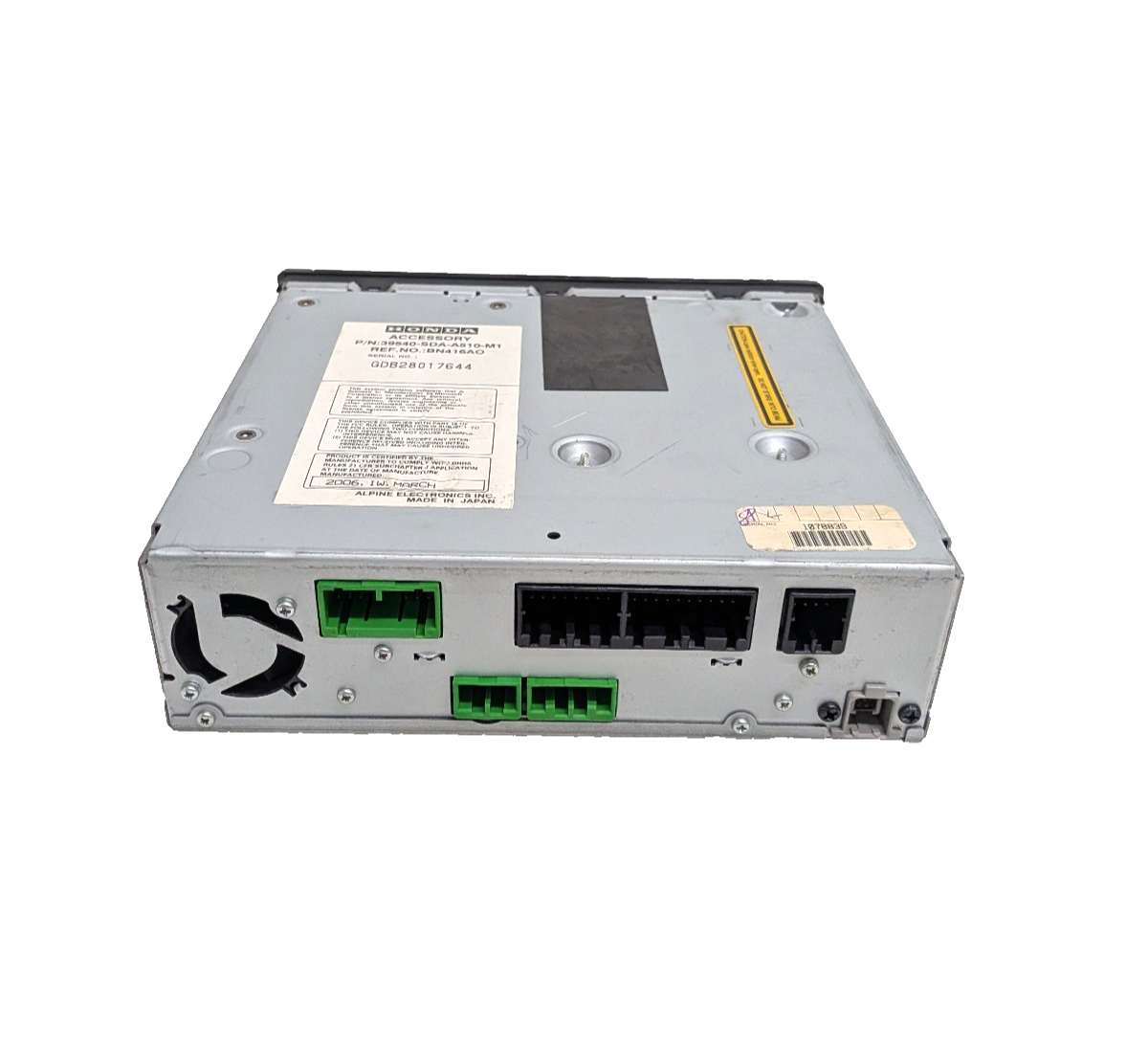 2006-2007 Honda Accord Navigation GPS Map DVD Drive ROM Unit 39540-SDA-A510-M1