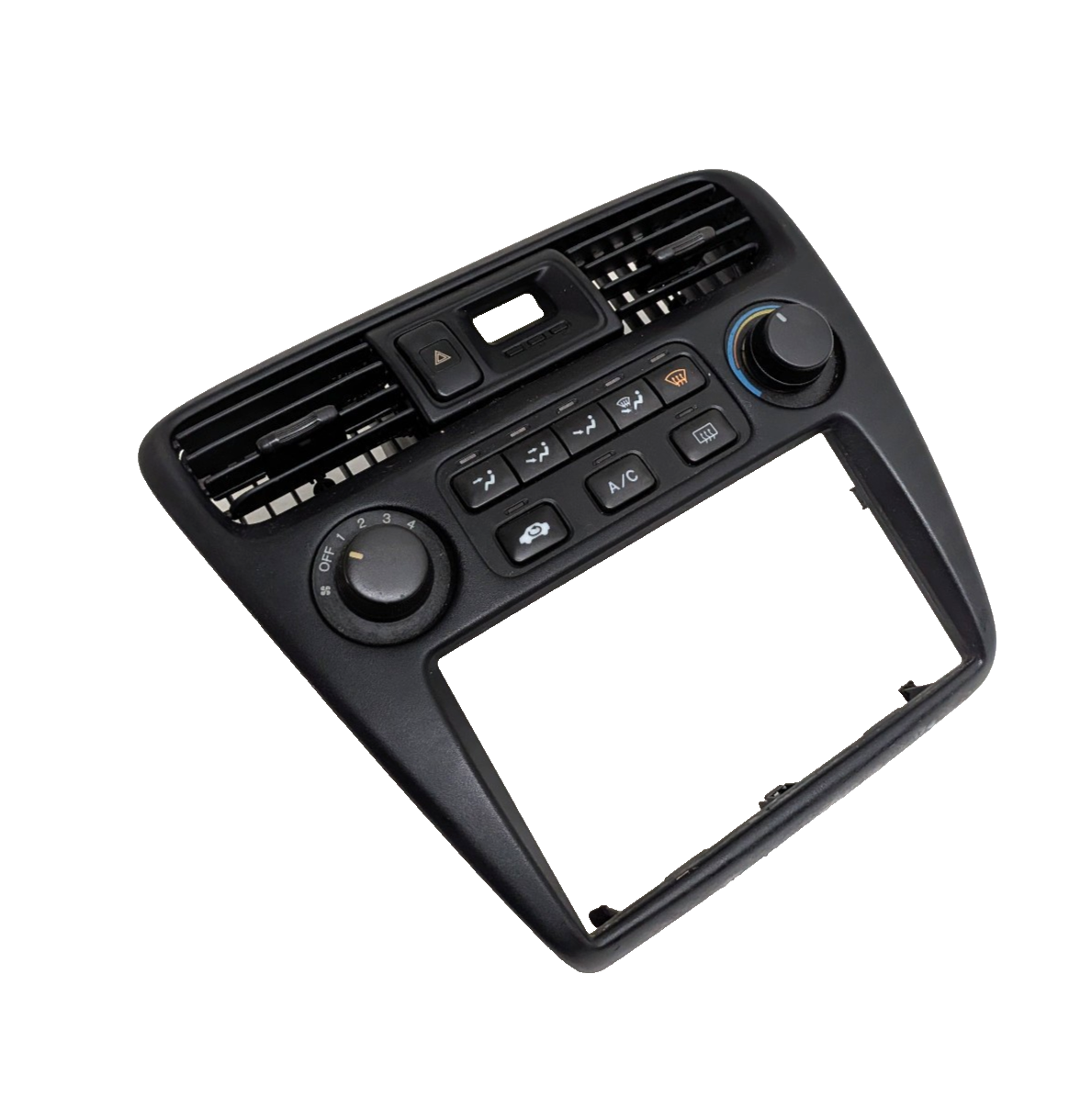 1998-2000 Honda Accord Center Dash Radio Trim Bezel Climate Control Panel OEM