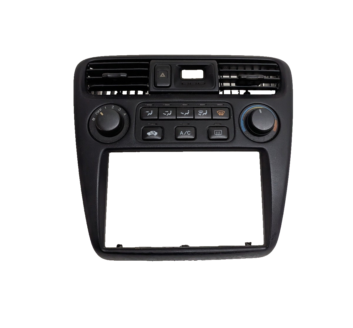 1998-2000 Honda Accord Center Dash Radio Trim Bezel Climate Control Panel OEM
