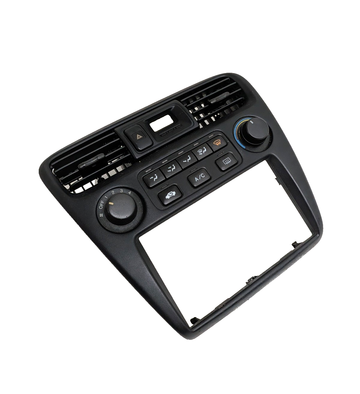 1998-2000 Honda Accord Center Dash Radio Trim Bezel Climate Control Panel OEM