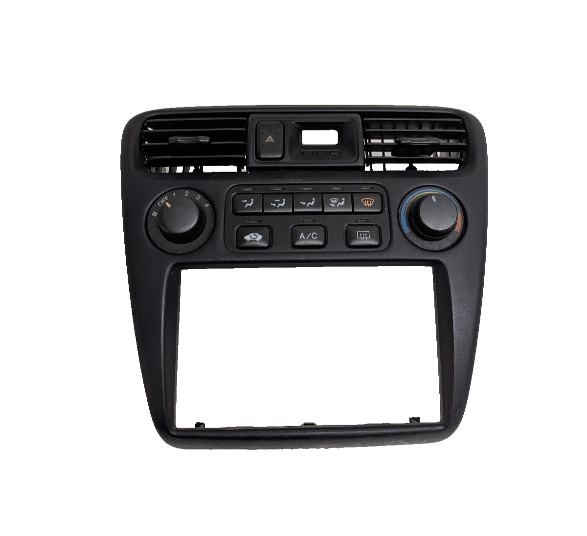 1998-2000 Honda Accord Center Dash Radio Trim Bezel Climate Control Panel OEM