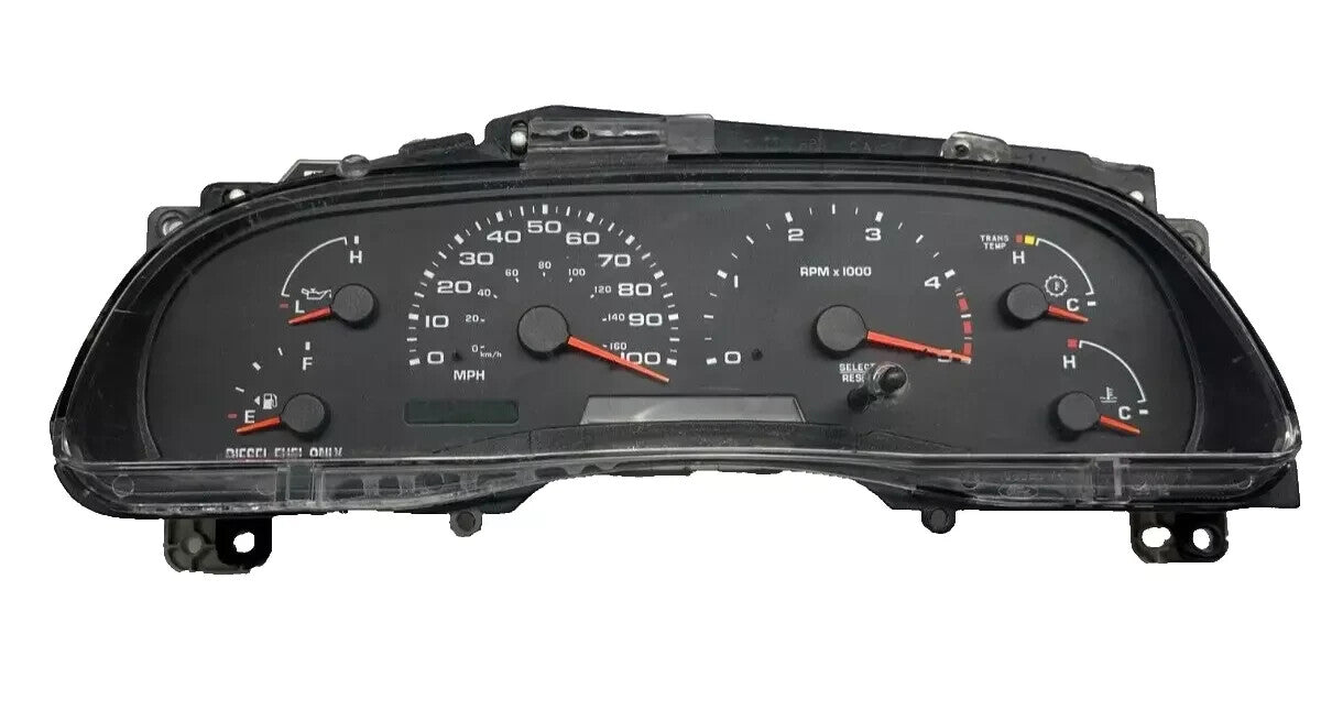 2004 F250 F350 Super Duty Diesel Speedometer Instrument Cluster