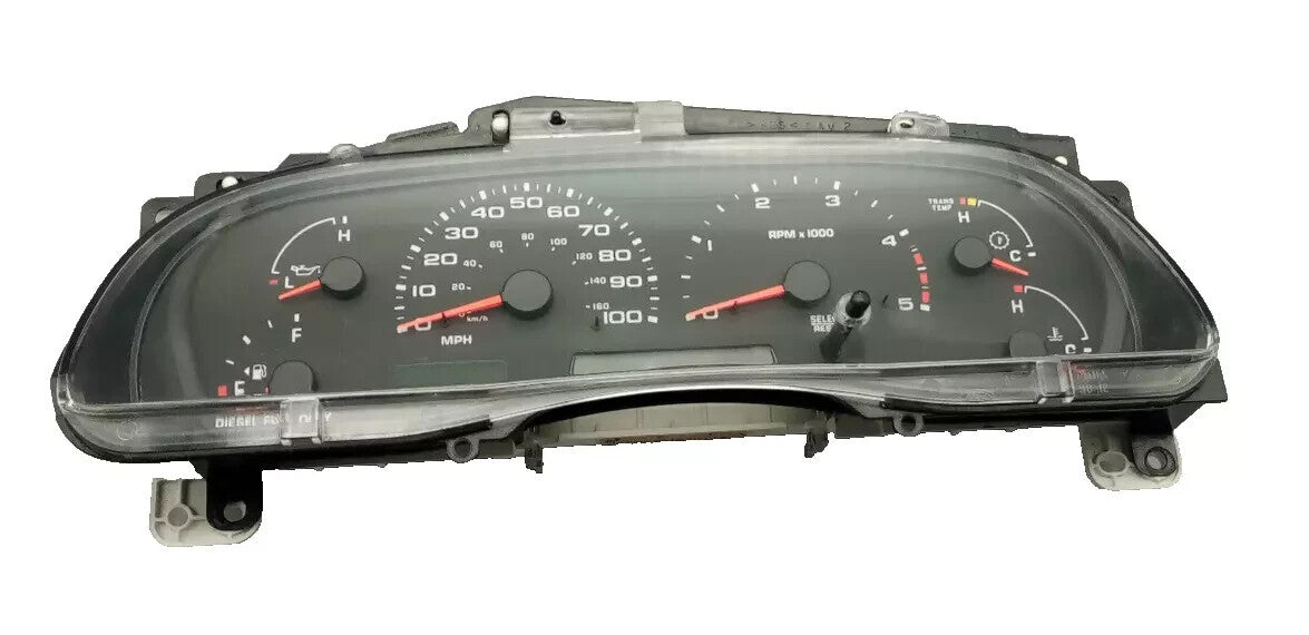 2004 F250 F350 Super Duty Diesel Speedometer Instrument Cluster