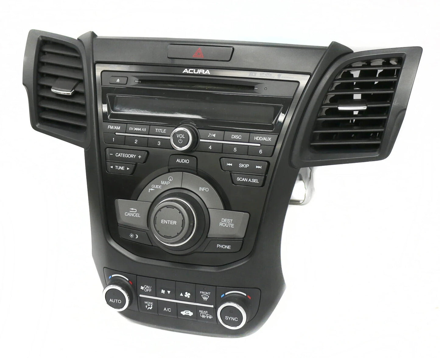13 14 15 Acura Rdx Navigation  Radio 6 Disc DVD Player Climate Control