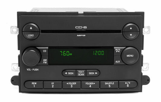 06 07 08 09 Ford Mercury AM FM Radio 6 Disc Player