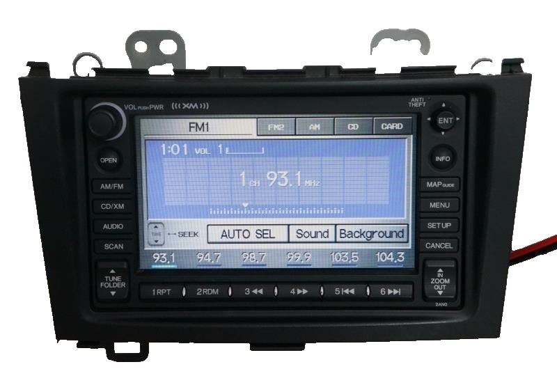 2007-2009 Honda CR-V Navigation Radio GPS CD Player XM OEM 39541-SWA-A010-M1