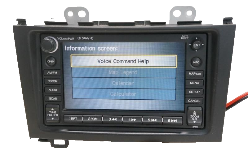 2007-2009 Honda CR-V Navigation Radio GPS CD Player XM OEM 39541-SWA-A010-M1