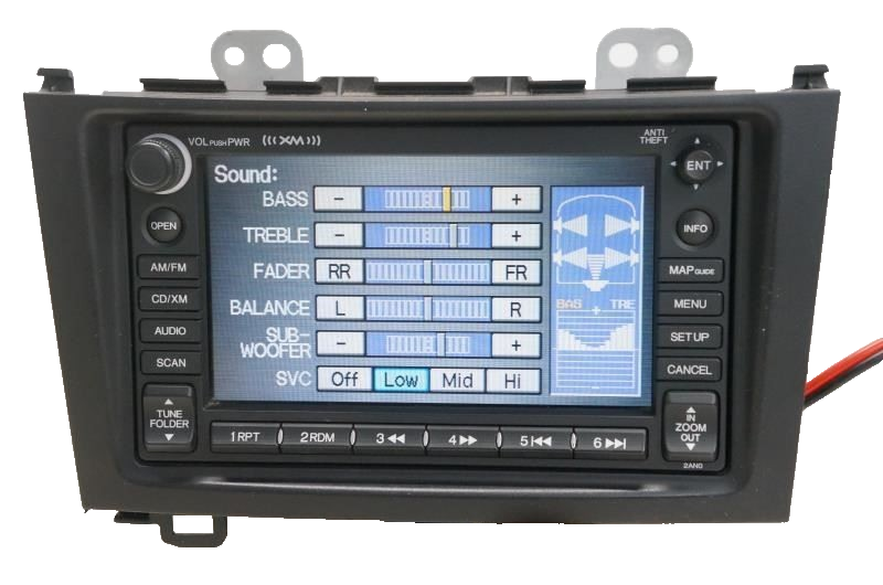 2007-2009 Honda CR-V Navigation Radio GPS CD Player XM OEM 39541-SWA-A010-M1