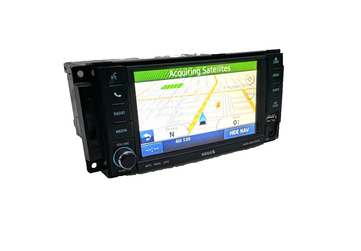 2011-2016 Jeep Wrangler Ram MyGIG RHB  Navigation TouchScreen High Speed Radio