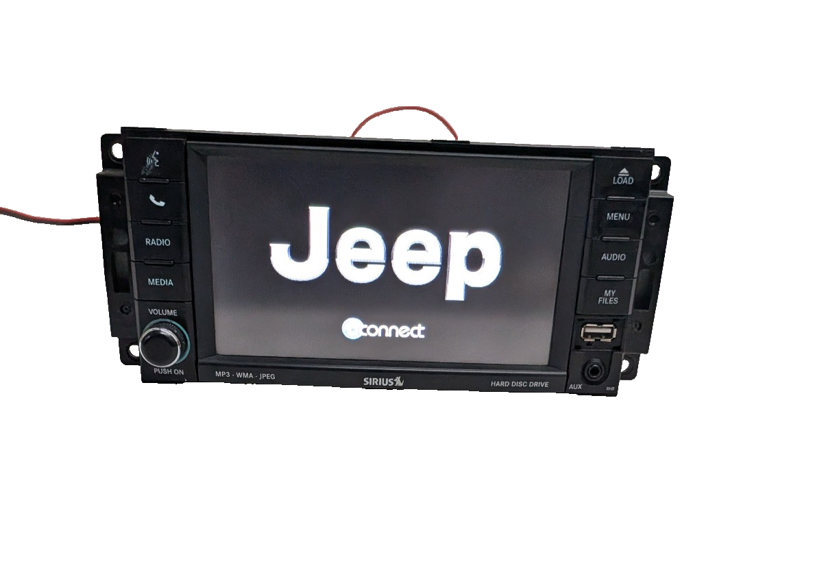 2011-2016 Jeep Wrangler Ram MyGIG RHB  Navigation TouchScreen High Speed Radio