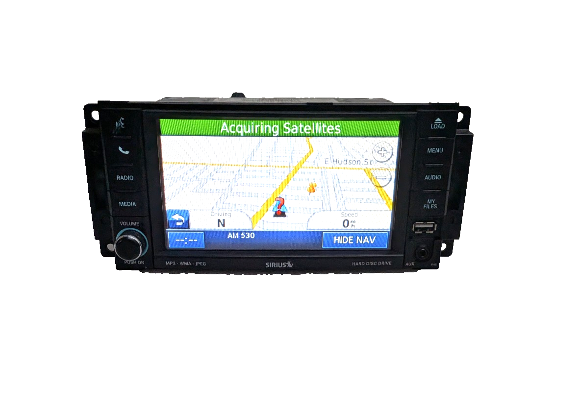 2011-2016 Jeep Wrangler Ram MyGIG RHB  Navigation TouchScreen High Speed Radio