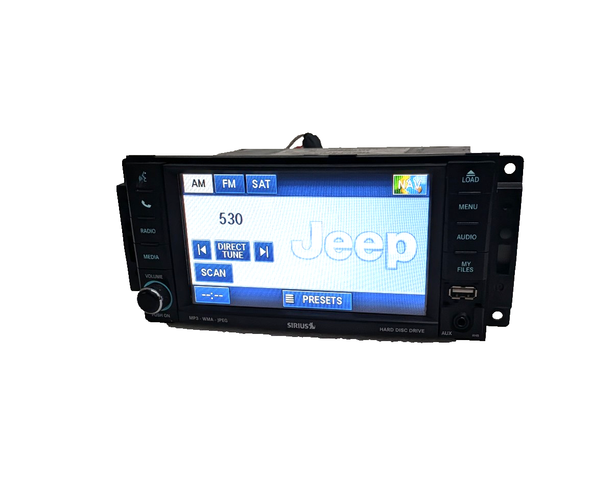 2011-2016 Jeep Wrangler Ram MyGIG RHB  Navigation TouchScreen High Speed Radio