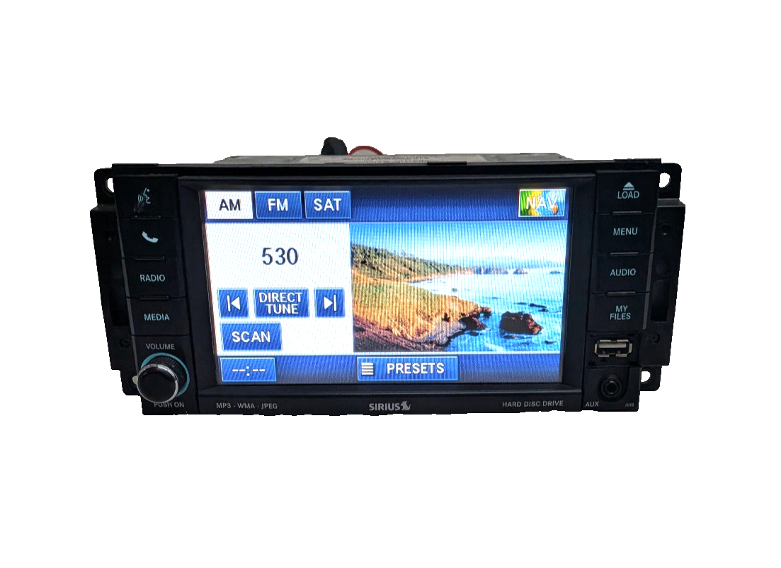 2011-2016 Jeep Wrangler Ram MyGIG RHB  Navigation TouchScreen High Speed Radio
