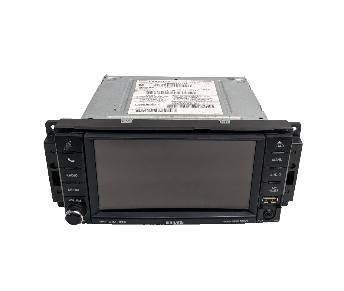 2011-2016 Jeep Wrangler Ram MyGIG RHB  Navigation TouchScreen High Speed Radio