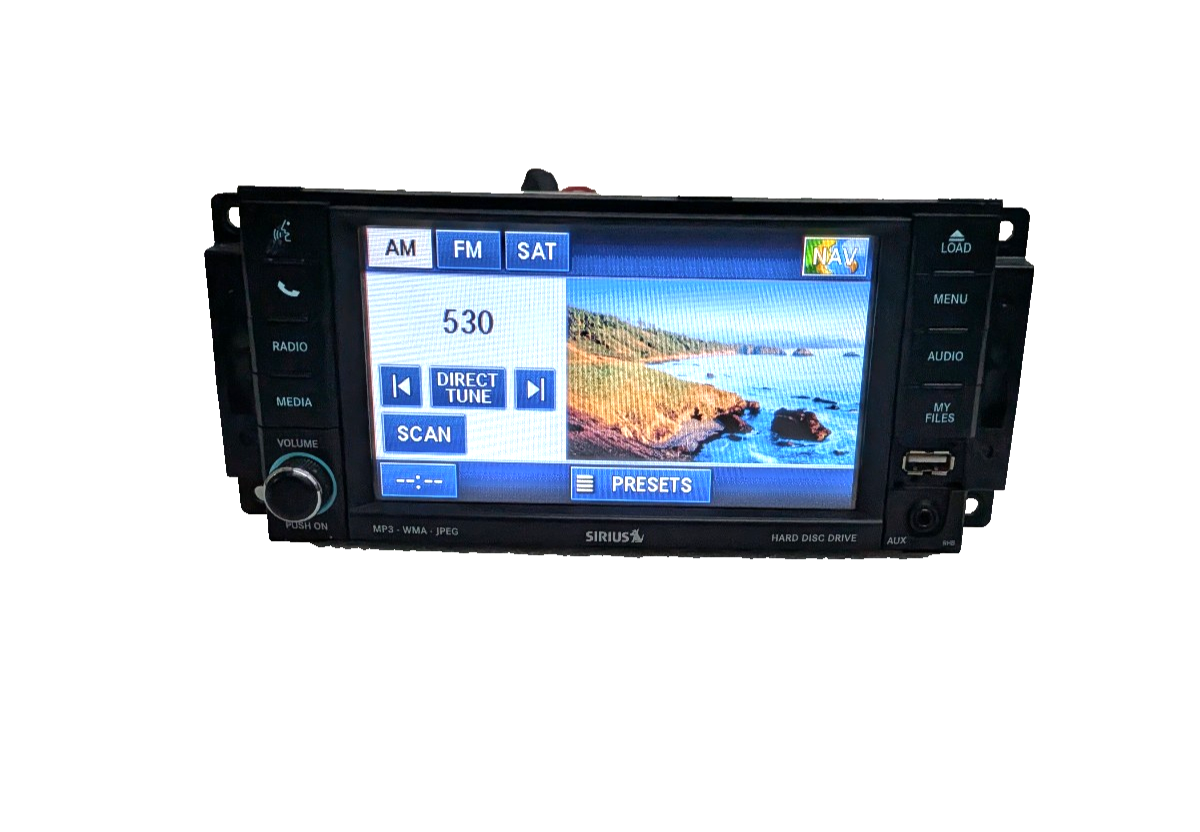 2011-2016 Jeep Wrangler Ram MyGIG RHB  Navigation TouchScreen High Speed Radio