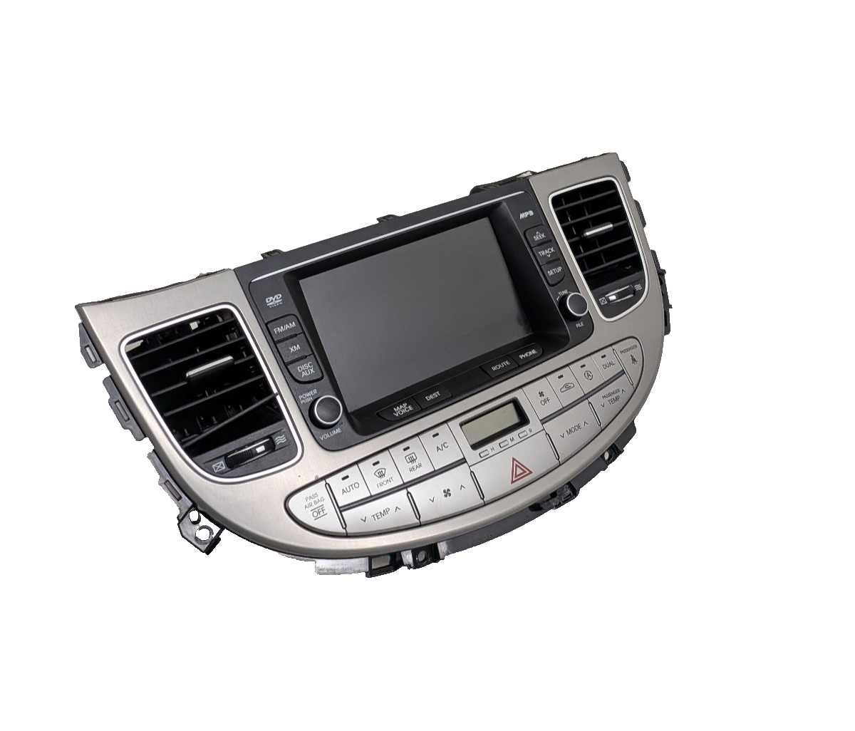 2009-2014 Hyundai Genesis Sedan Radio Navigation Display Screen Bezel 965633M850