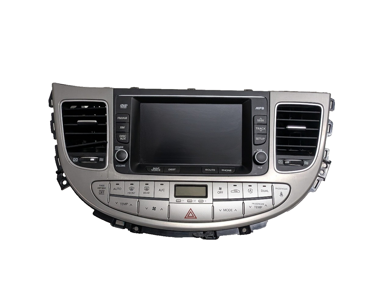 2009-2014 Hyundai Genesis Sedan Radio Navigation Display Screen Bezel 965633M850