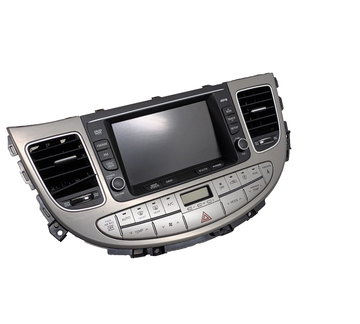 2009-2014 Hyundai Genesis Sedan Radio Navigation Display Screen Bezel 965633M850