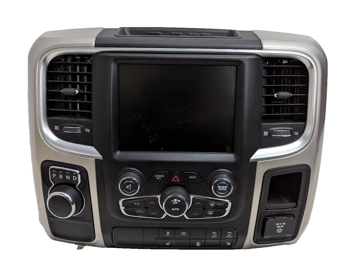 2013-2017 Dodge Ram 1500 2500 Radio 8.4" Navigation Screen Dash Bezel Complete