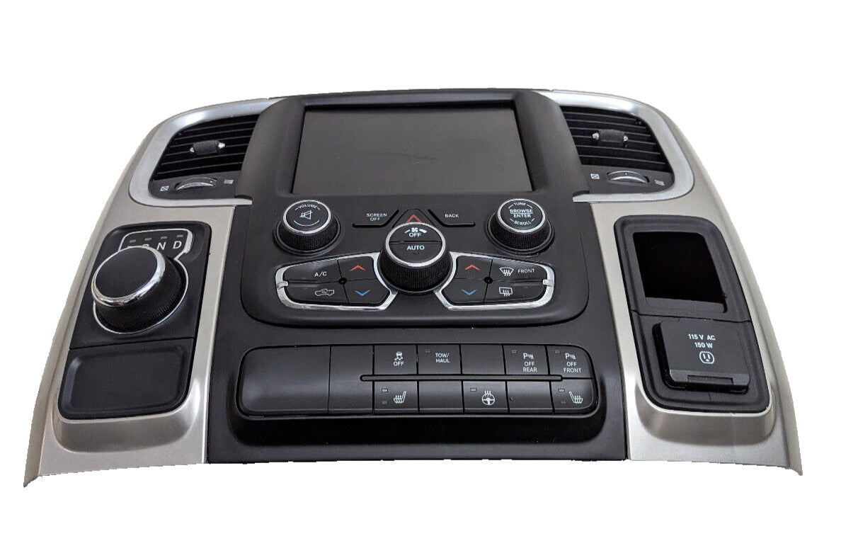 2013-2017 Dodge Ram 1500 2500 Radio 8.4" Navigation Screen Dash Bezel Complete