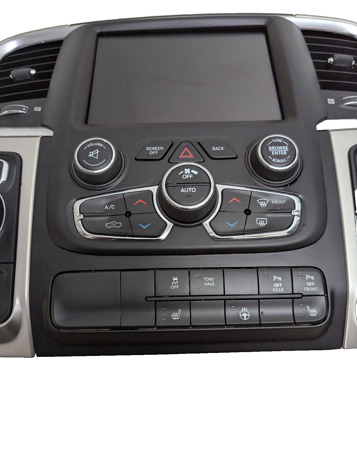 2013-2017 Dodge Ram 1500 2500 Radio 8.4" Navigation Screen Dash Bezel Complete