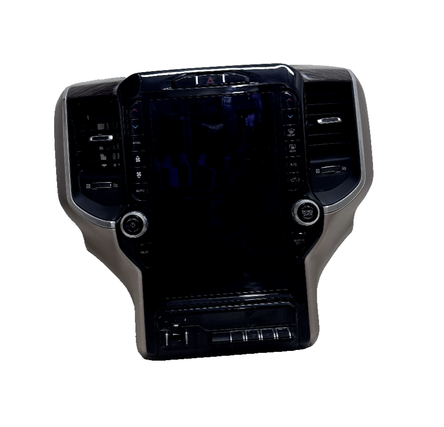 20 21 22 Ram 1500 2500 Radio 12" Touch Screen Navigation Climate Control Bezel