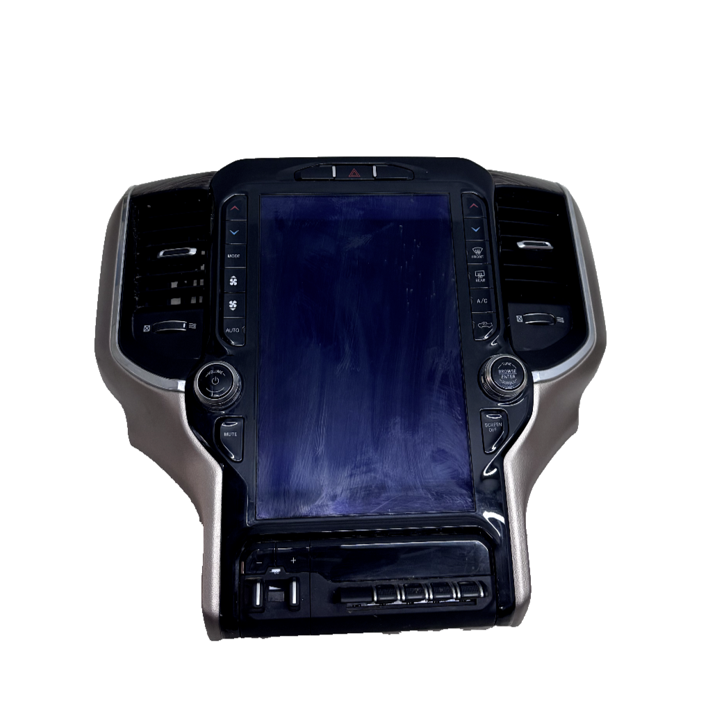 20 21 22 Ram 1500 2500 Radio 12" Touch Screen Navigation Climate Control Bezel