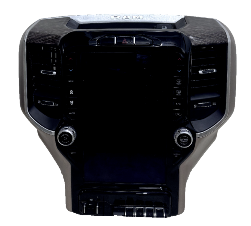 20 21 22 Ram 1500 2500 Radio 12" Touch Screen Navigation Climate Control Bezel