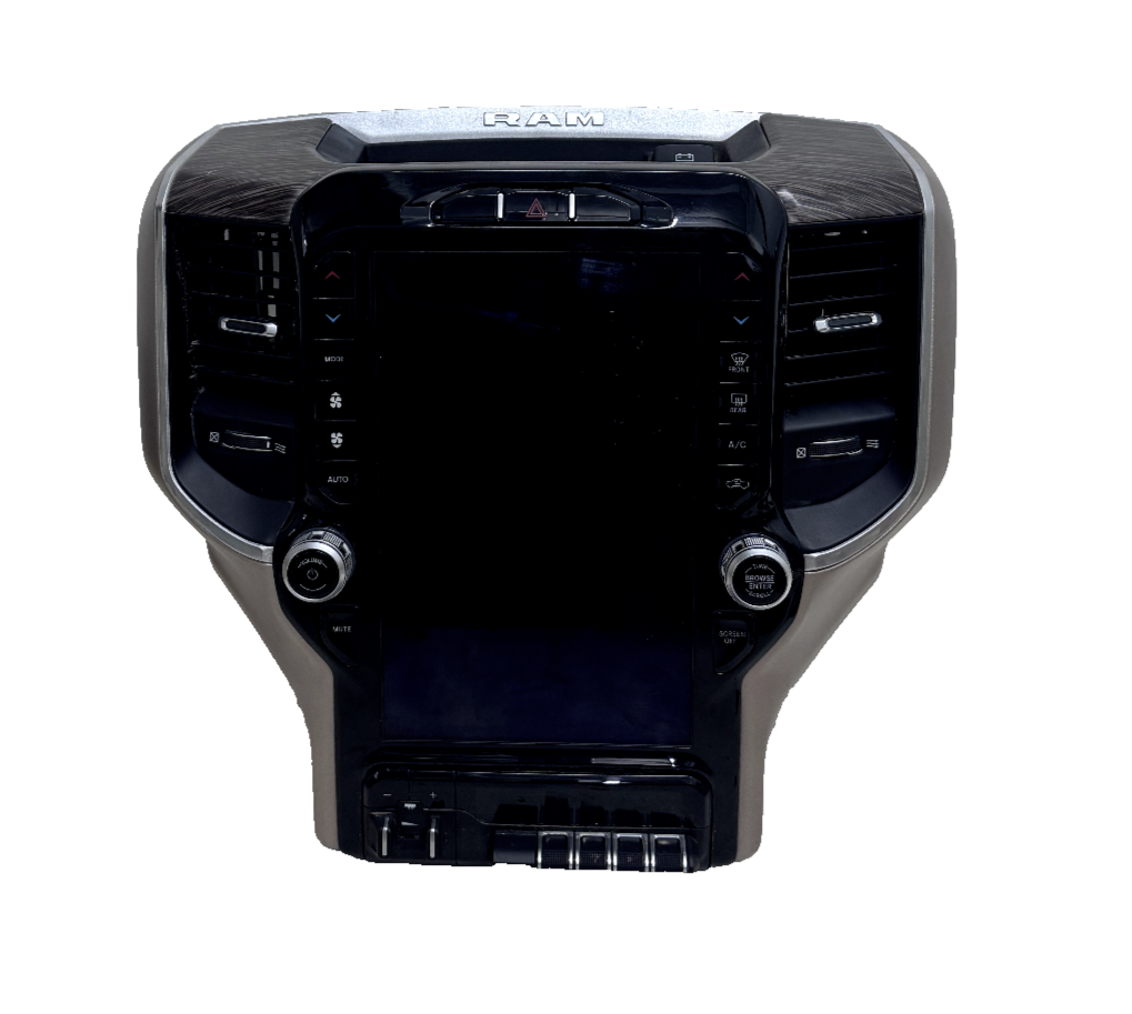 20 21 22 Ram 1500 2500 Radio 12" Touch Screen Navigation Climate Control Bezel