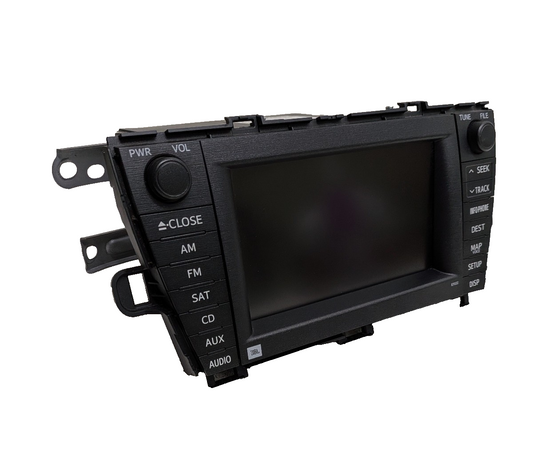 10 11 Toyota Prius Radio Navigation GPS MFD Display Screen JBL 86120-47390 OEM
