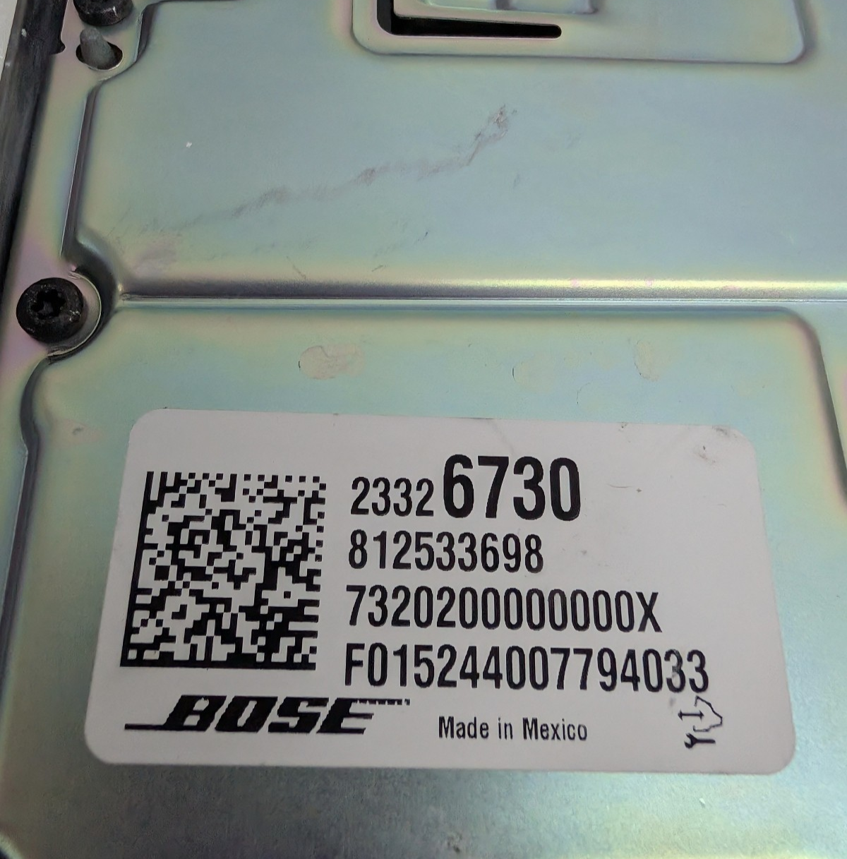 2014-2020 Chevy Impala Radio Audio Amplifier Amp OEM 23326730