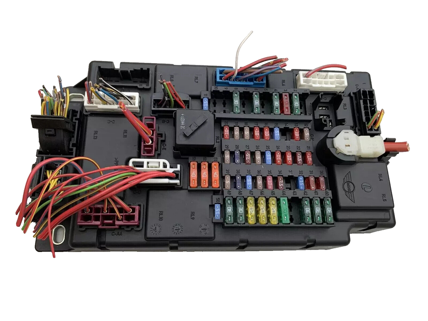 07 08 09 10 11 12 13 Mini Cooper R56 R57 BCM Body Control Module Fuse Box