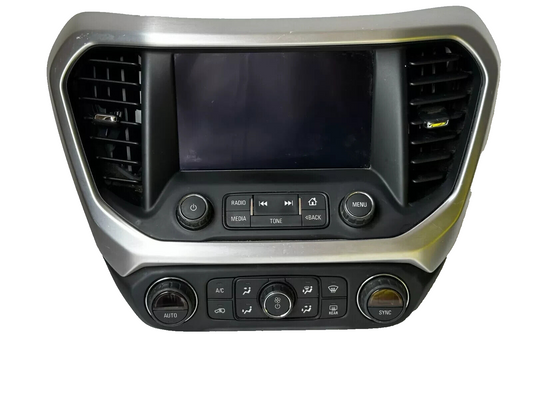 17 18 19  GMC Acadia  Radio Bezel Display Screen Climate Control Panel  Vents