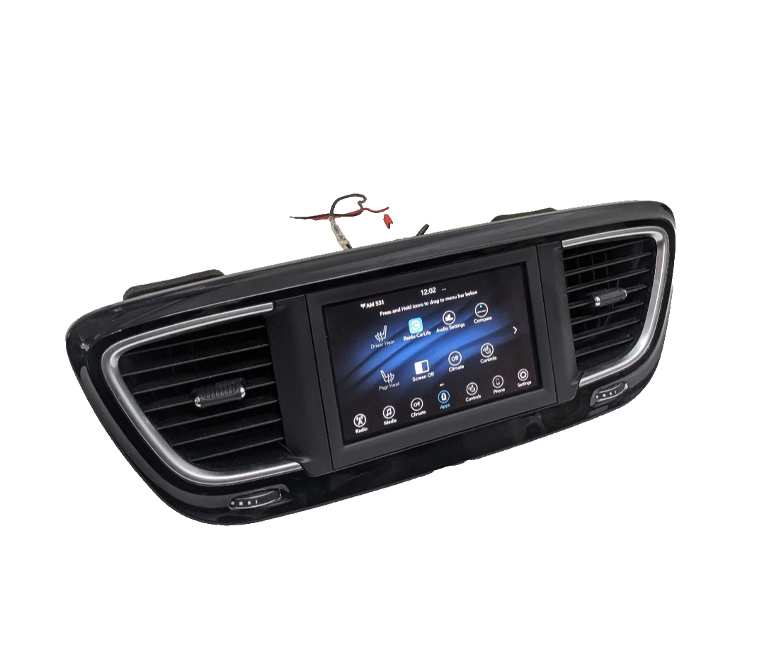 2017-2020 Chrysler Pacifica  VP2 Uconnect Radio 7" Screen Display Bezel Vents