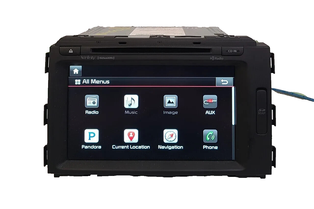 2015 2016 2017 Kia Sedona  Infinity Navigation Touch Screen HD Radio Receiver