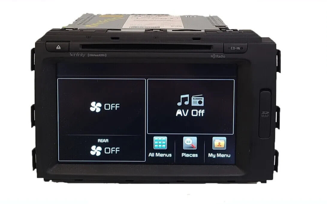 2015 2016 2017 Kia Sedona  Infinity Navigation Touch Screen HD Radio Receiver