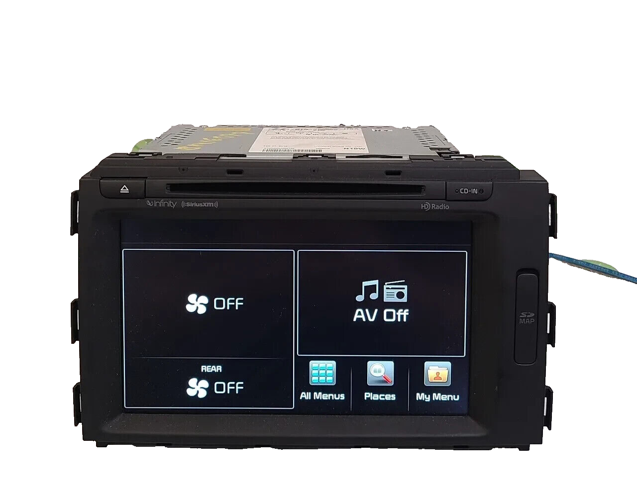 2015 2016 2017 Kia Sedona  Infinity Navigation Touch Screen HD Radio Receiver