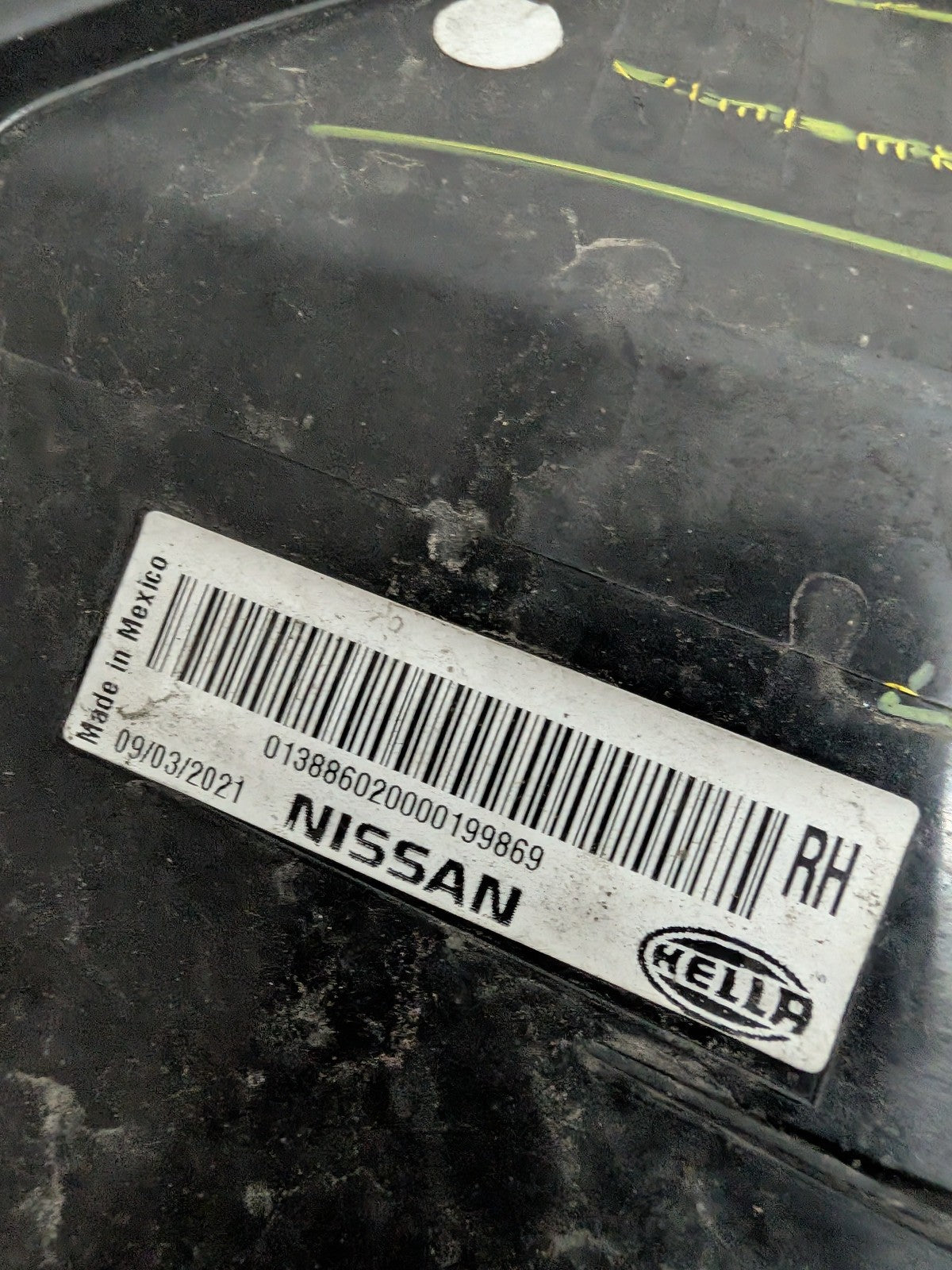 2020-2025 Nissan Sentra Passenger Right Outer Tail Light Lamp OEM 26550-6LB0A