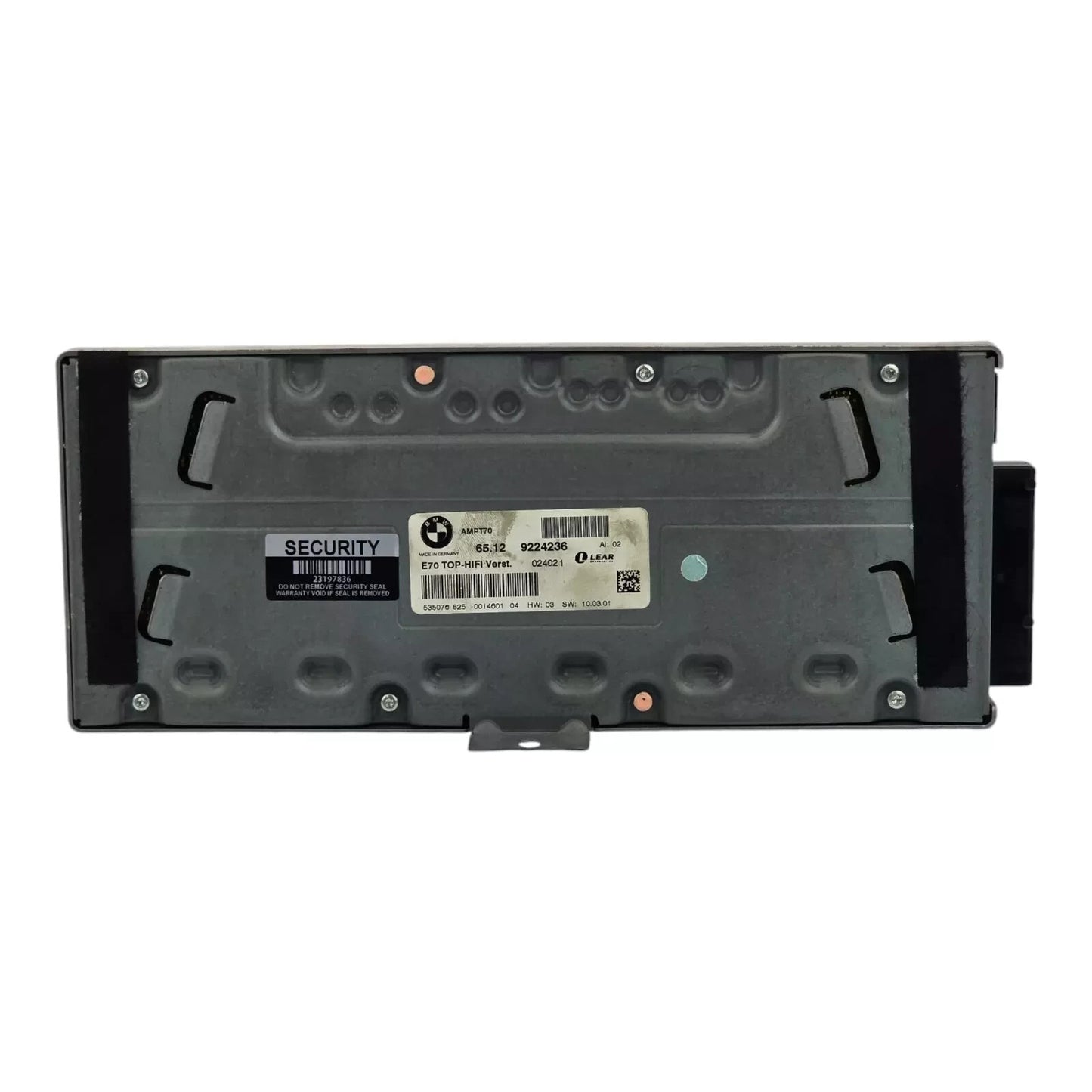 08 09 10 11 12 13  BMW E70 X5 X6 Z4 Top HiFi System Radio Lear Amp Amplifier