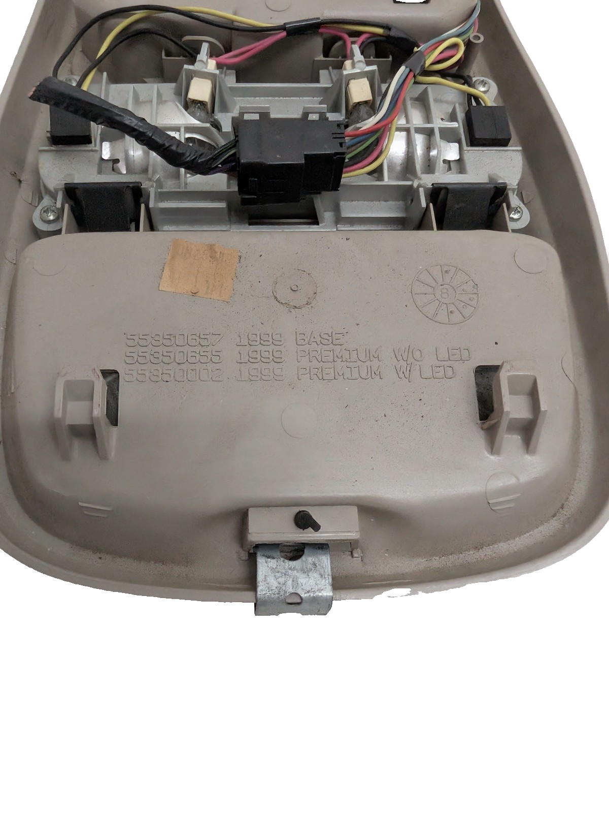1998-2001 Dodge Ram 1500 2500 3500 Overhead Console Map Lights Storage OEM
