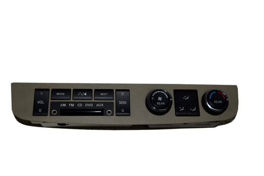 08 09 10 11 12 Nissan Titan Armada QX56 Overhead Rear Mounted Climate Control