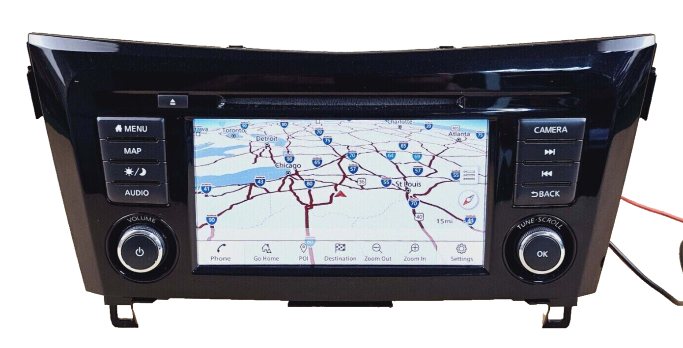 18 19 20 Nissan Rogue Radio Navigation Touch Screen Android Auto Apple Carplay